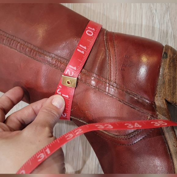 Vintage 80's Frye Boots 6.5 B. More Of A Size 6 Would Be Best. - Picture 14 of 16